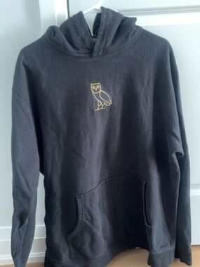 Men's Black OVO Hoodie